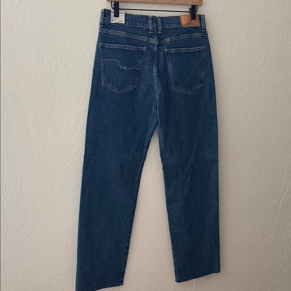 Free People Risk Taker High Rise Straight Jeans - Picture 2 of 4